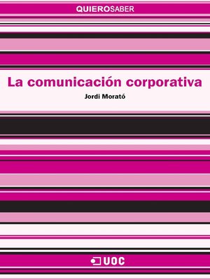 cover image of La comunicación corporativa